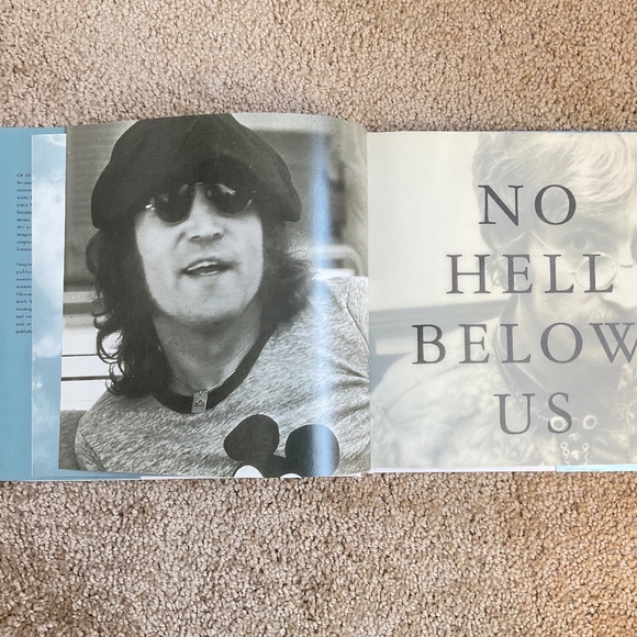 John Lennon Imagine, A Celebration of John Lennon Hardcover - Picture 5 of 7